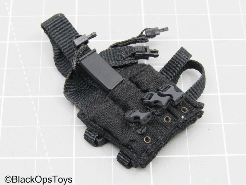 Load image into Gallery viewer, Black Stick Mag Drop Leg Pouch w/Magazine

