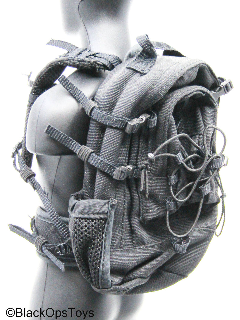 Load image into Gallery viewer, Black Tactical Backpack
