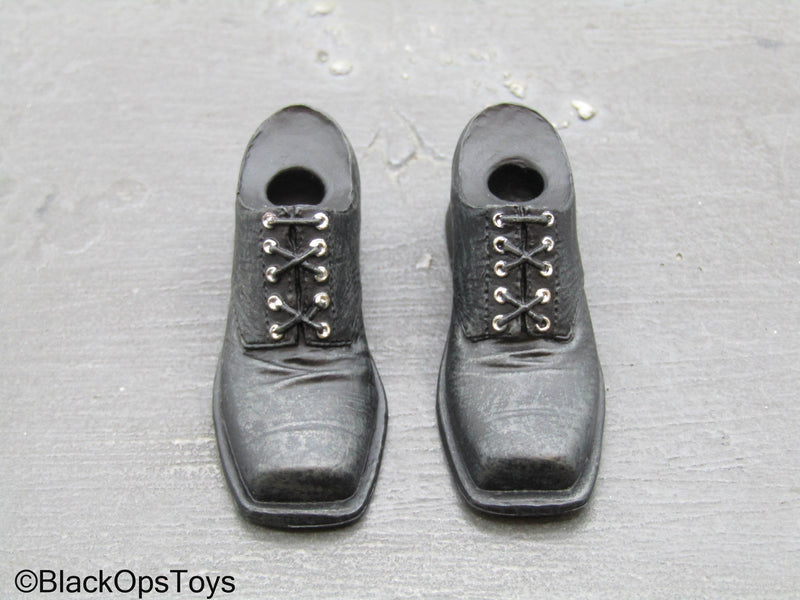 Load image into Gallery viewer, New York Butcher - Black Shoes (Peg Type)
