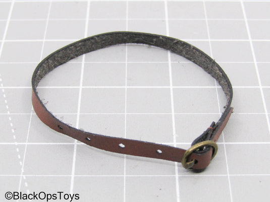 Brown Leather-Like Belt