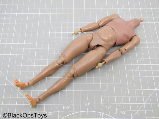 Male Base Body w/Feet Set,& Hand Pegs (Soldier Story)