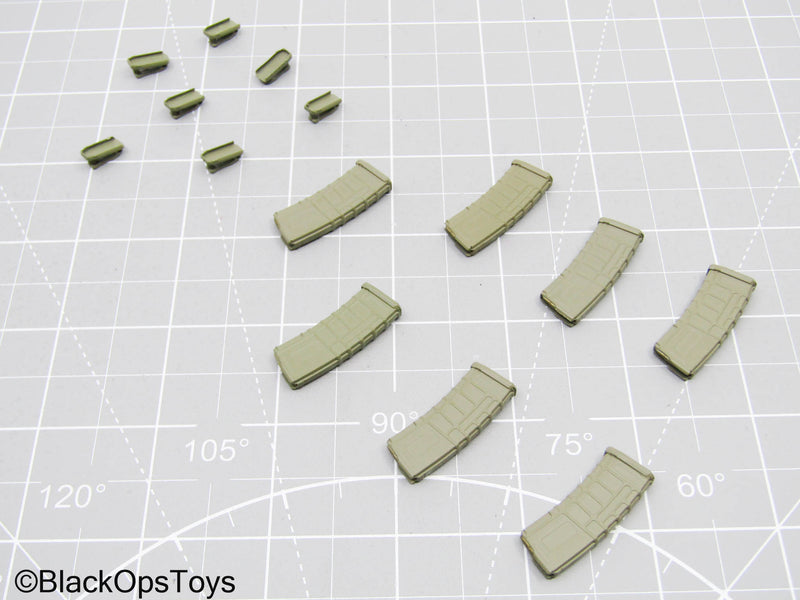 Load image into Gallery viewer, Tan 5.56 Magazine Set w/Magpuls
