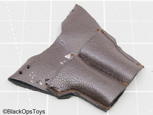 Brown Leather Like Dual Pistol Holster