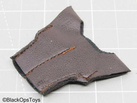 Brown Leather Like Dual Pistol Holster