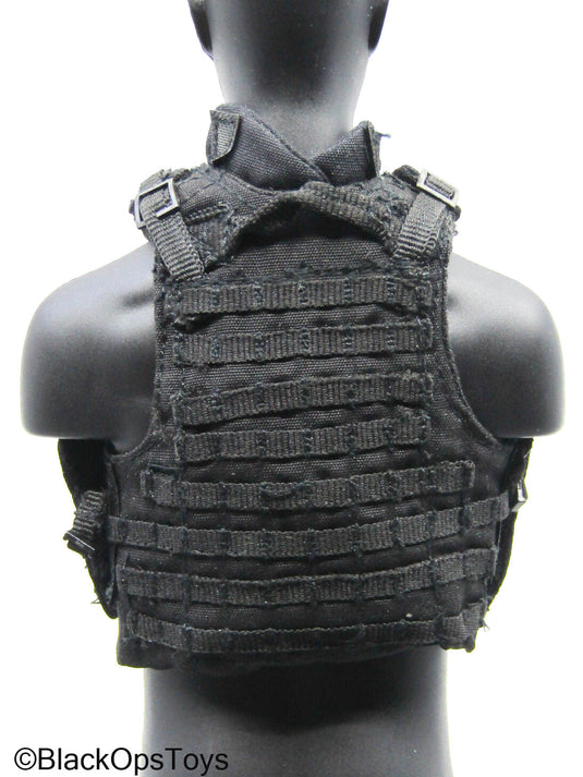 Black MOLLE Breacher Vest w/Shotgun Ammo (Hot Toys)