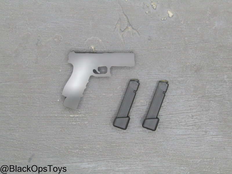 Load image into Gallery viewer, Special Forces Snow Field Op. - White &amp; Black Pistol
