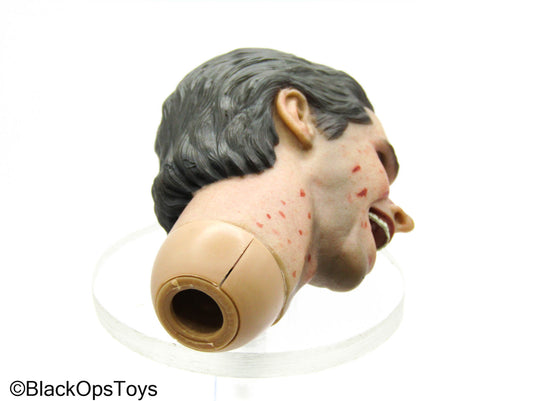 Mental Patient - Male Bloody Screaming Head Sculpt