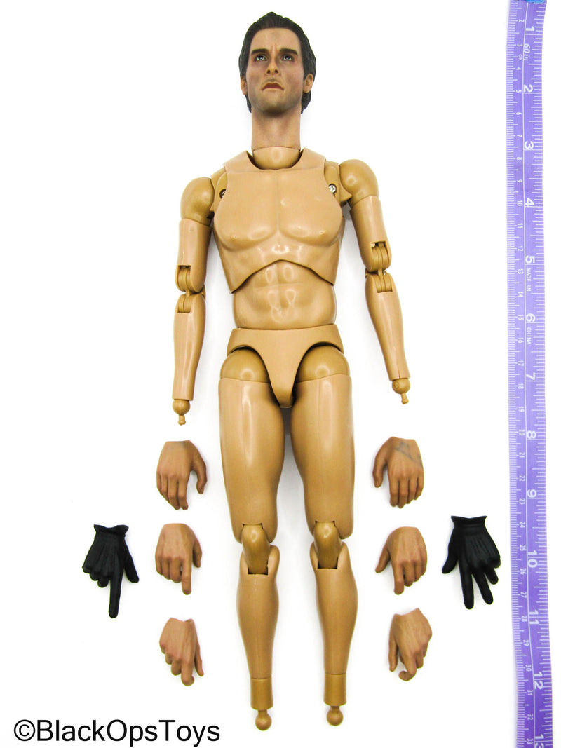 Load image into Gallery viewer, Mental Patient - Male Base Body w/Head Sculpt &amp; Gloved Hands
