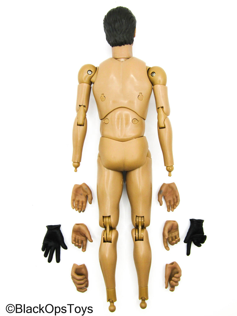 Load image into Gallery viewer, Mental Patient - Male Base Body w/Head Sculpt &amp; Gloved Hands
