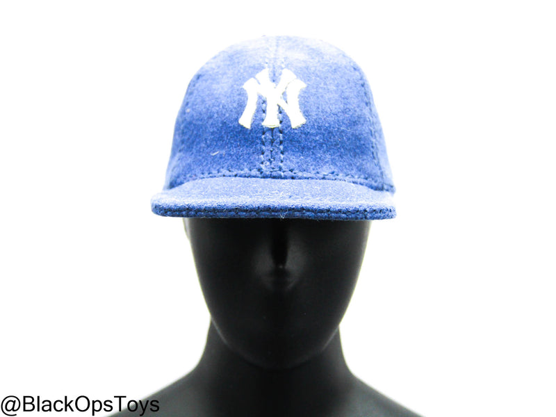 Load image into Gallery viewer, Blue NY Baseball Hat
