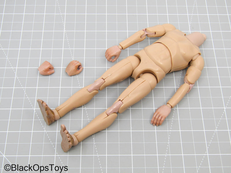 Load image into Gallery viewer, Male Base Hobbit Body w/Hobbit Feet, &amp; Extra Hands
