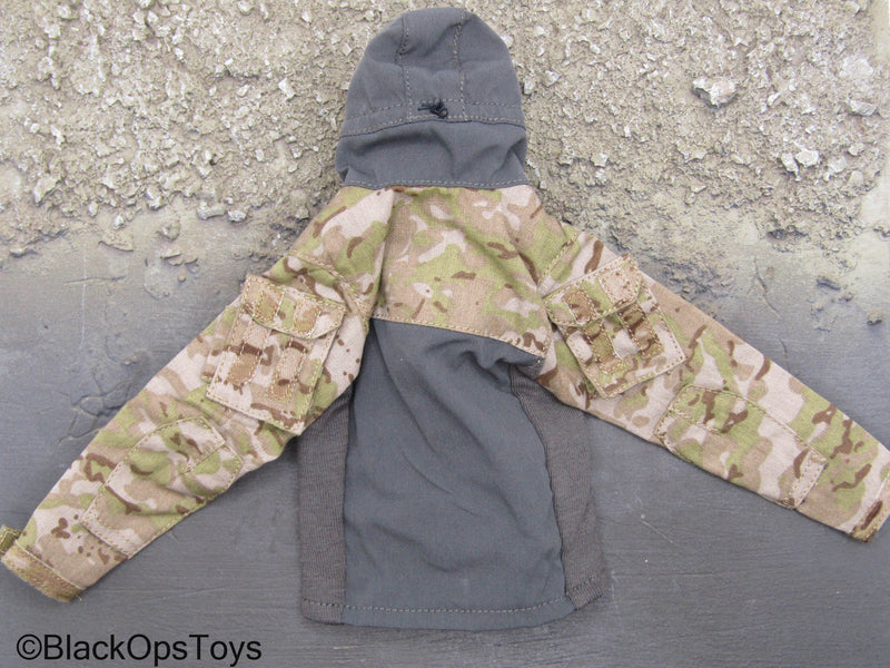 Load image into Gallery viewer, PMC Field RECCE - Multicam &amp; Grey Hooded Jacket
