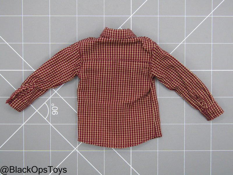 Load image into Gallery viewer, Red &amp; Yellow Checkered Shirt
