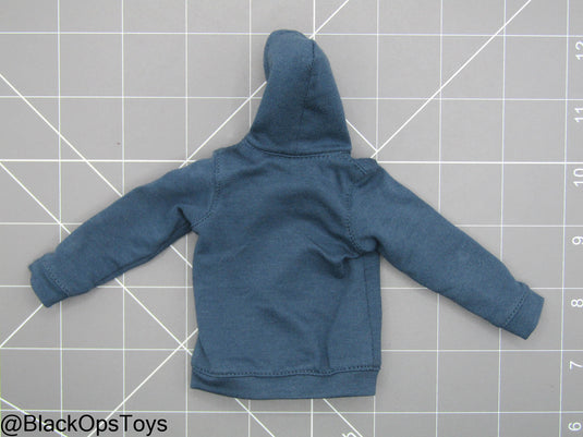 Female Blue Hoodie Jacket
