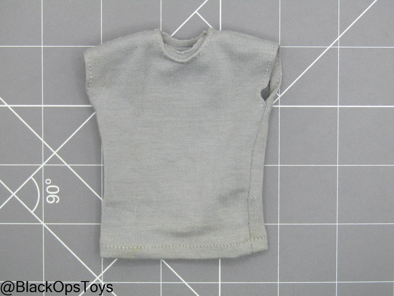 Load image into Gallery viewer, Grey Sleeveless Shirt
