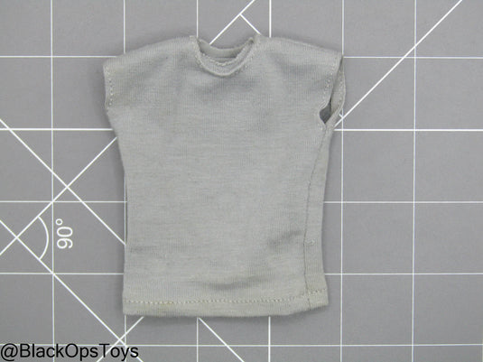 Grey Sleeveless Shirt