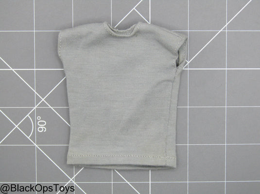 Grey Sleeveless Shirt