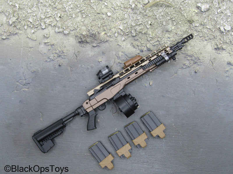 Load image into Gallery viewer, PMC Field RECCE - M1A Rifle w/Black Feather Stock &amp; Attachments
