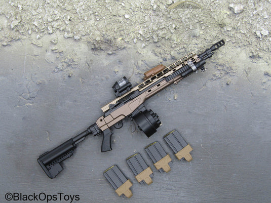 PMC Field RECCE - MA1 Rifle w/Black Feather Stock & Attachments