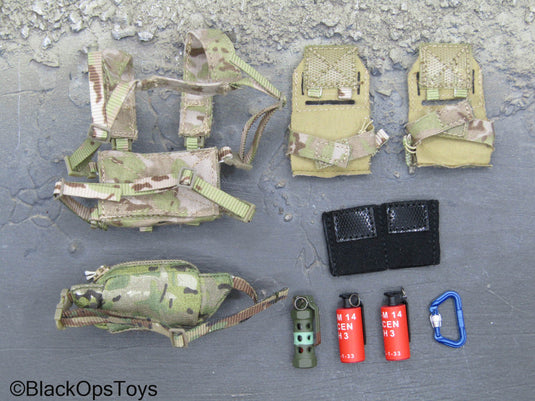 PMC Field RECCE - Multicam Chest Rig w/Fanny Pack – BlackOpsToys