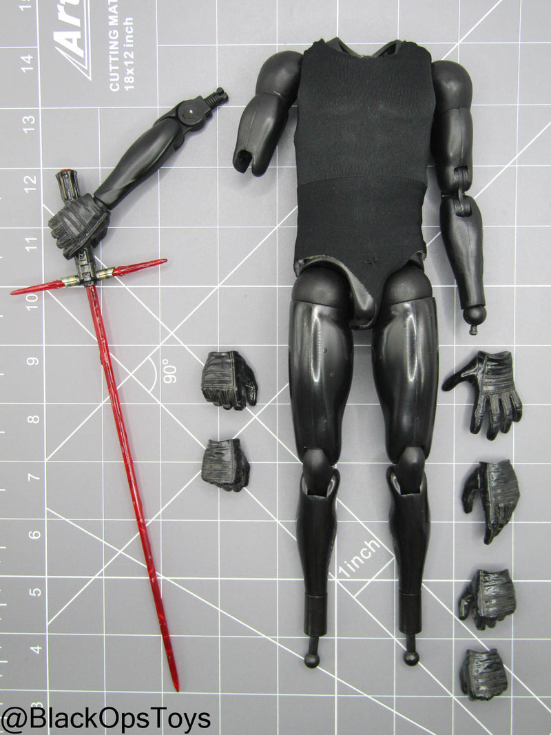 Load image into Gallery viewer, Star Wars - Kylo Ren - Male Base Body w/Lightsaber (Hot Toys)
