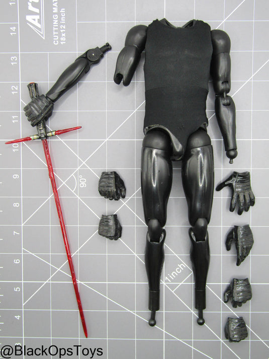 Star Wars - Kylo Ren - Male Base Body w/Lightsaber (Hot Toys)