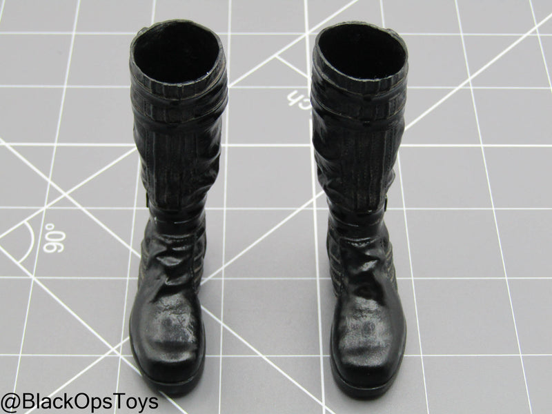 Load image into Gallery viewer, Star Wars - Kylo Ren - Black Combat Boots (Peg Type) (Hot Toys)
