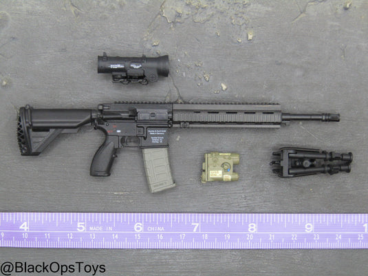 Black HK416D Rifle w/Attachment Set (READ DESC)