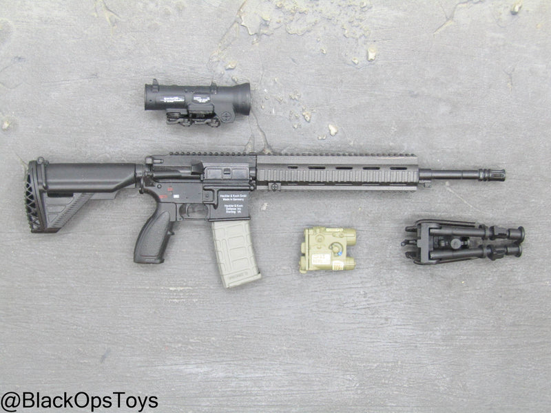 Load image into Gallery viewer, Black HK416D Rifle w/Attachment Set (READ DESC)
