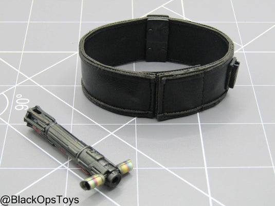 Star Wars - Kylo Ren - Black Combat Belt w/Lightsaber Hilt (Hot Toys)