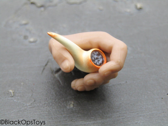 The Bad - Male "Pipe Holding" Hand Set w/Smoking Pipe