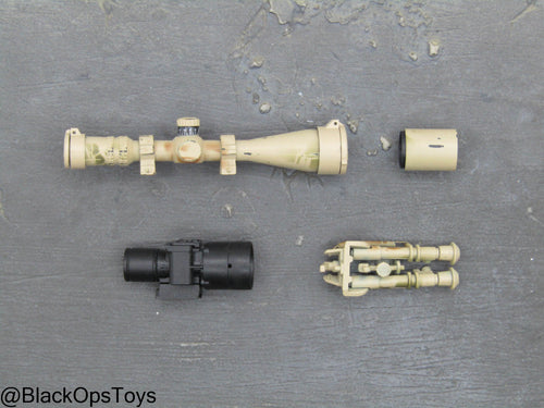 NSW Sniper Collection Pt II - Camo Scope & Bipod w/Thermal Scope