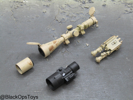 NSW Sniper Collection Pt II - Camo Scope & Bipod w/Thermal Scope