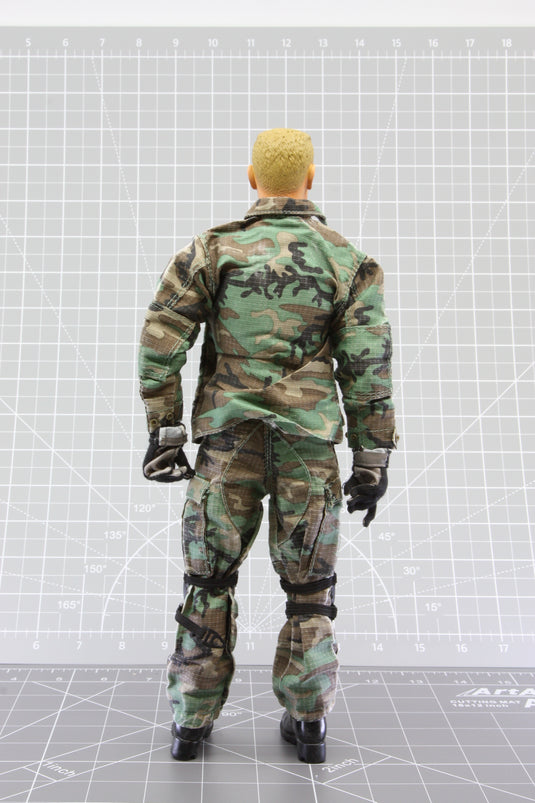 BAM Body 1/6 Used Woodland Camo Base Figure