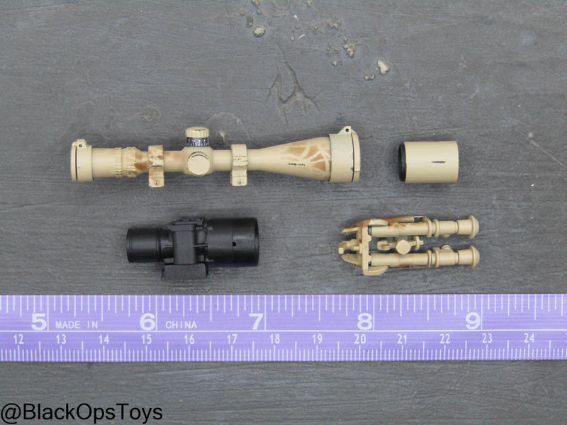 Load image into Gallery viewer, NSW Sniper Collection Pt II - Camo Scope &amp; Bipod w/Thermal Scope
