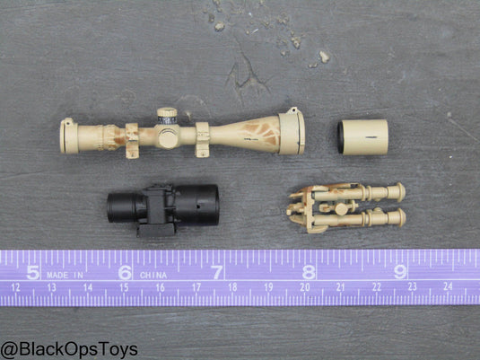 NSW Sniper Collection Pt II - Camo Scope & Bipod w/Thermal Scope