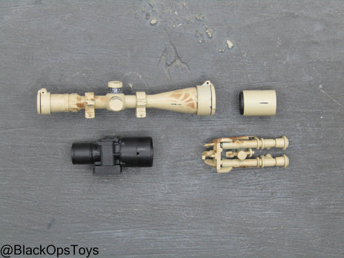 NSW Sniper Collection Pt II - Camo Scope & Bipod w/Thermal Scope