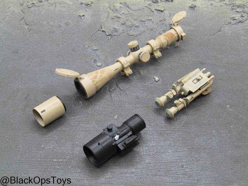 Load image into Gallery viewer, NSW Sniper Collection Pt II - Camo Scope &amp; Bipod w/Thermal Scope
