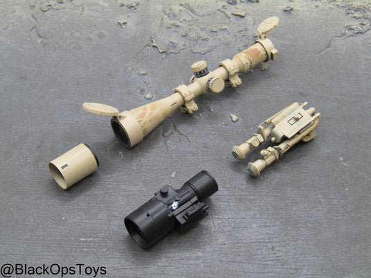 NSW Sniper Collection Pt II - Camo Scope & Bipod w/Thermal Scope