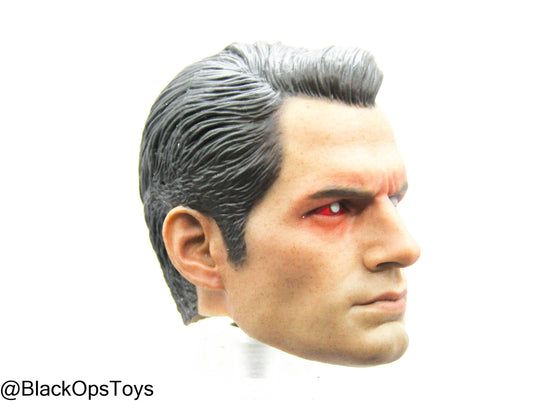 Male Custom Painted Superman Headsculpt (Hot Toys)