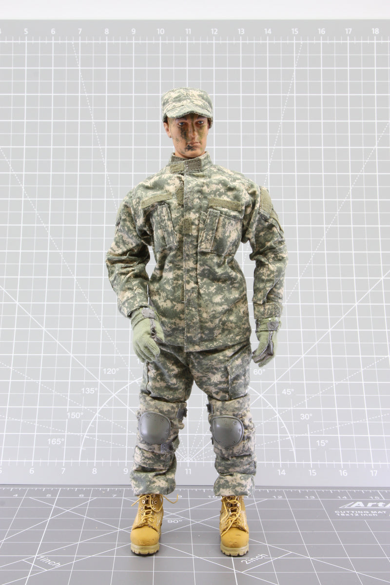 Load image into Gallery viewer, BAM Body 1/6 Used ACU Camo Base Figure
