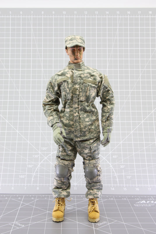 BAM Body 1/6 Used ACU Camo Base Figure