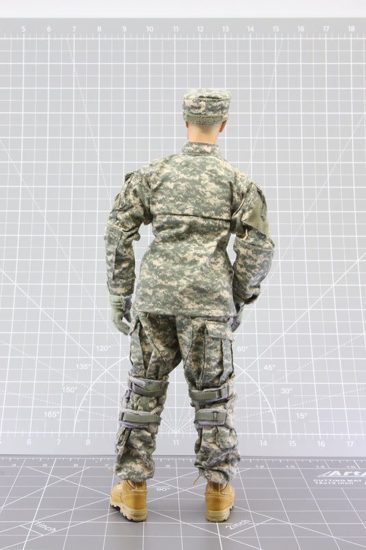 BAM Body 1/6 Used ACU Camo Base Figure