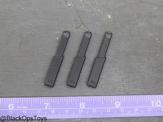 Compact Weapon Series 2 - Black Extended SMG Magazines (x3)