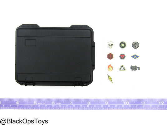 Compact Weapon Series 2 - Black Weapon Case w/Sticker Set