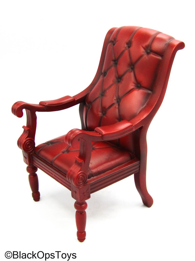Load image into Gallery viewer, Knives Out Hugh - Red Retro Recliner
