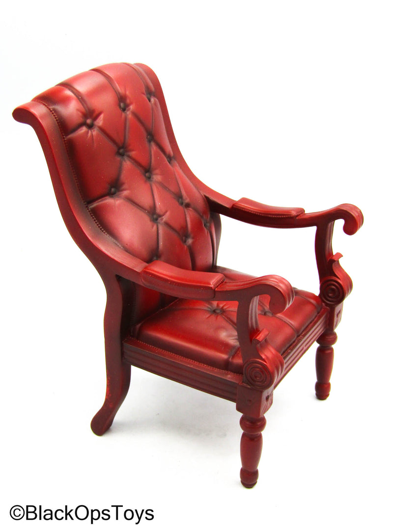 Load image into Gallery viewer, Knives Out Hugh - Red Retro Recliner
