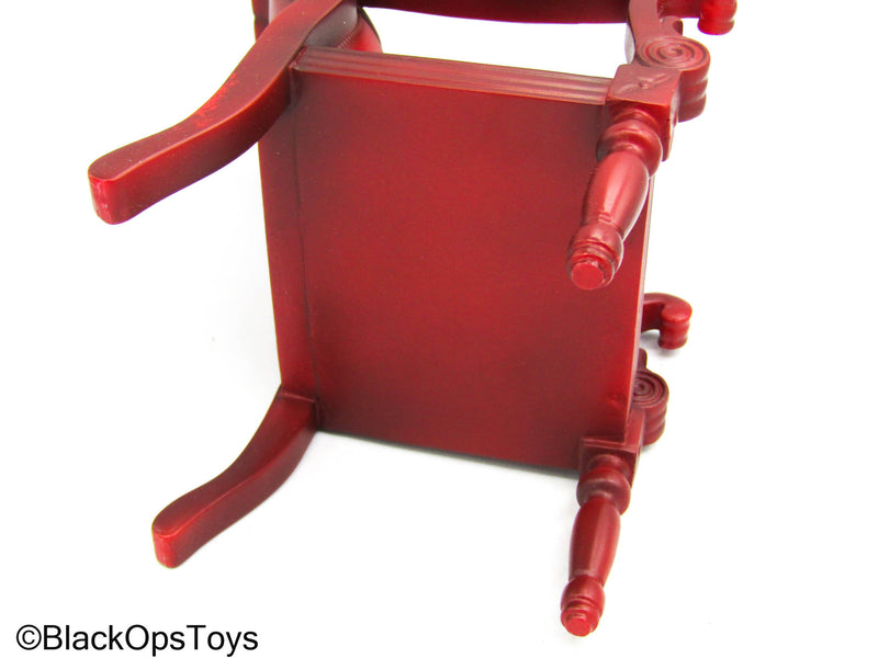 Load image into Gallery viewer, Knives Out Hugh - Red Retro Recliner
