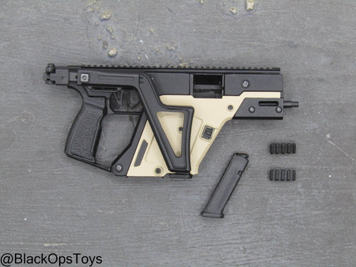 Compact Weapon Series 2 - FDE Tan & Black Vector SMG (A)