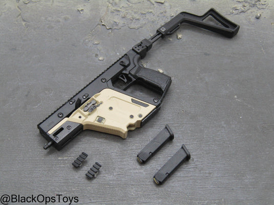 Compact Weapon Series 2 - FDE Tan & Black Vector SMG (A)